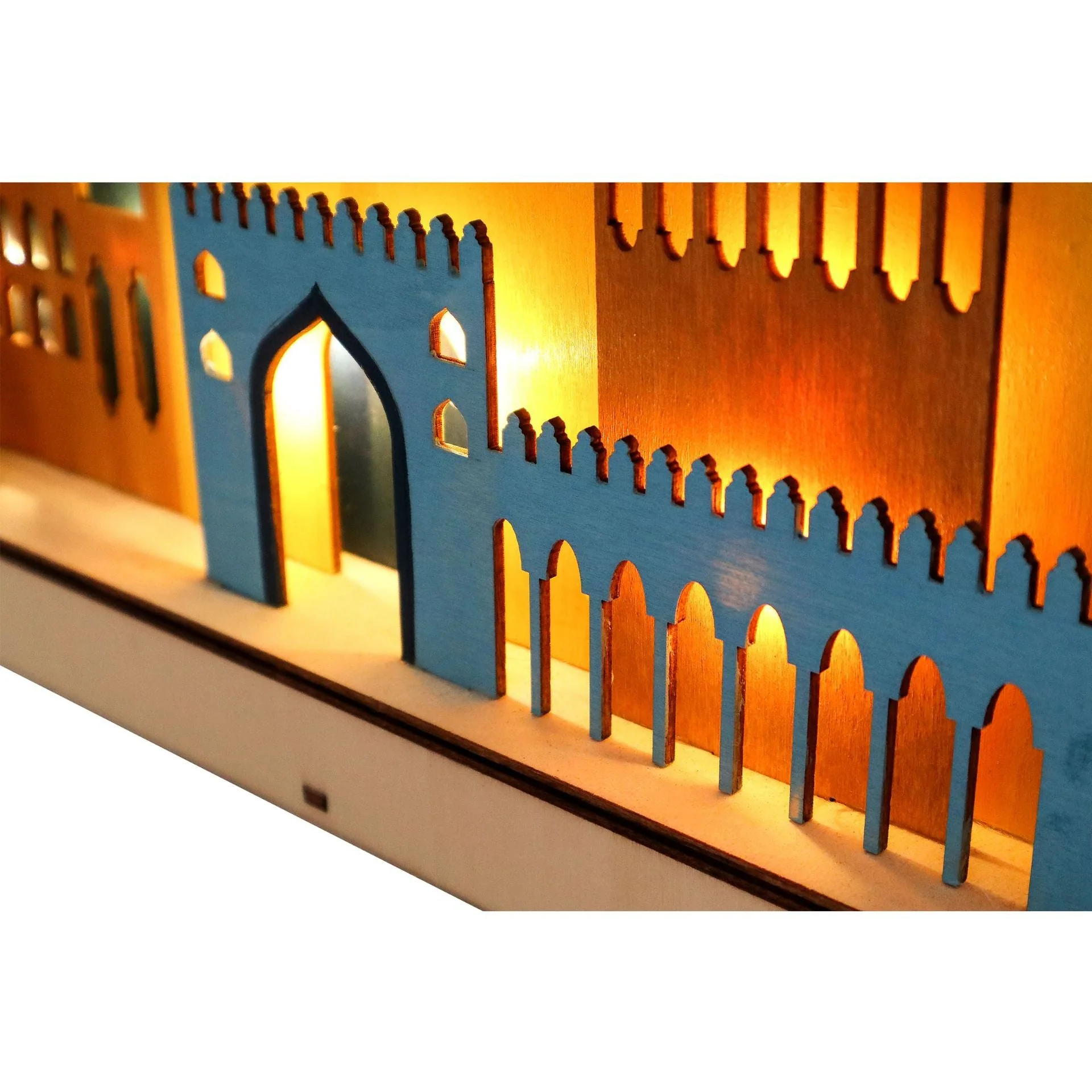 LED Wooden Mosque Decoration - Image 10