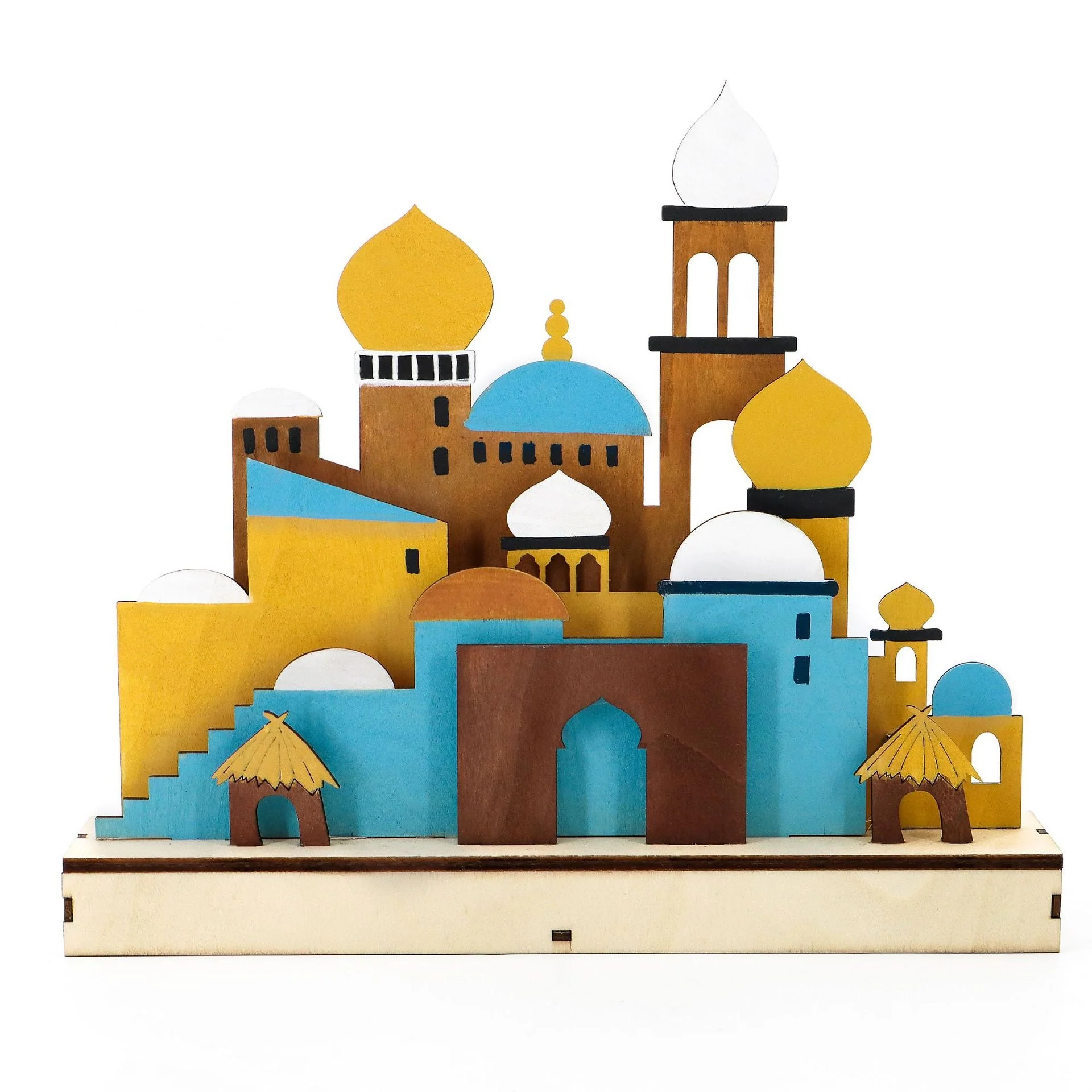 LED Wooden Mosque Decoration - Image 3