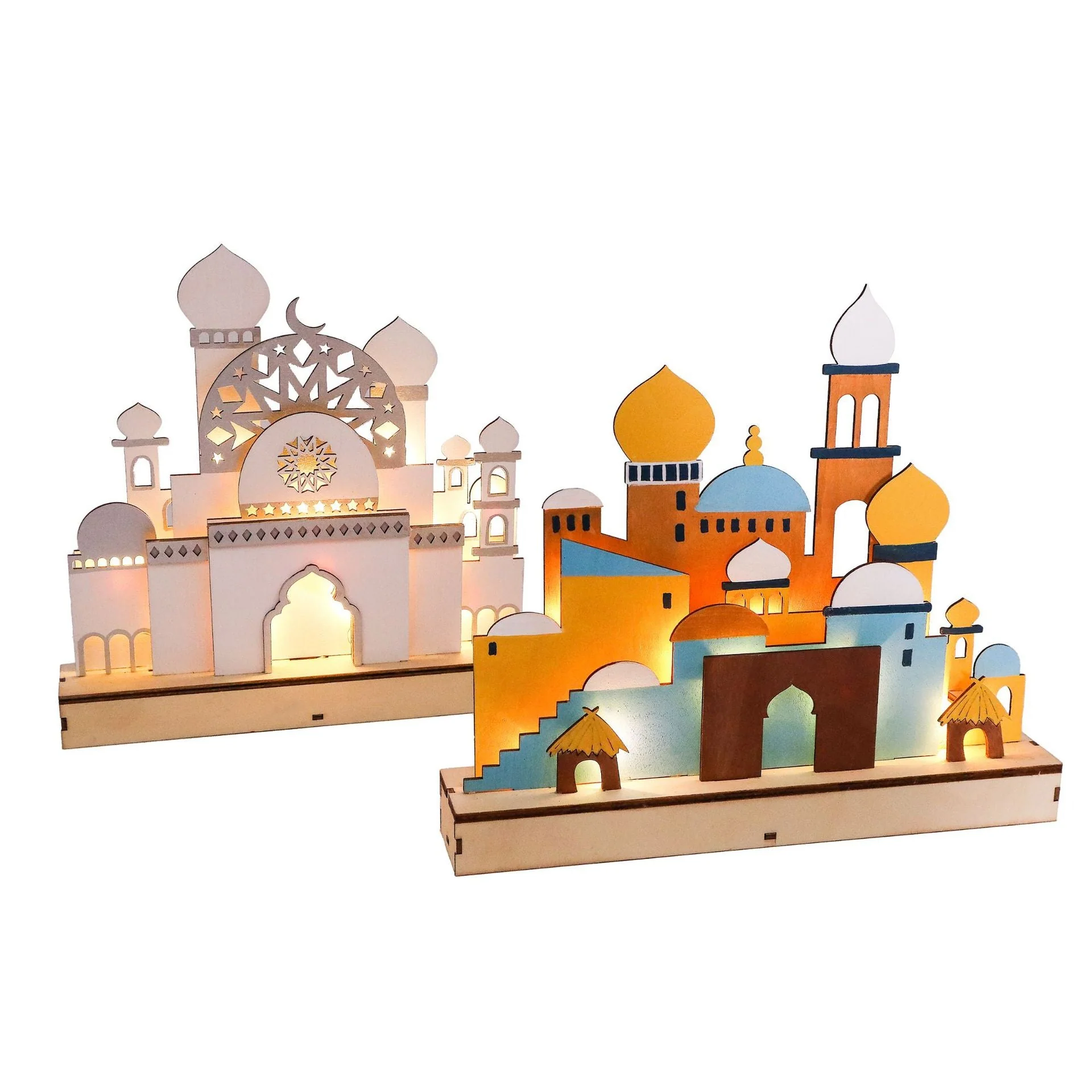 LED Wooden Mosque Decoration - Image 5