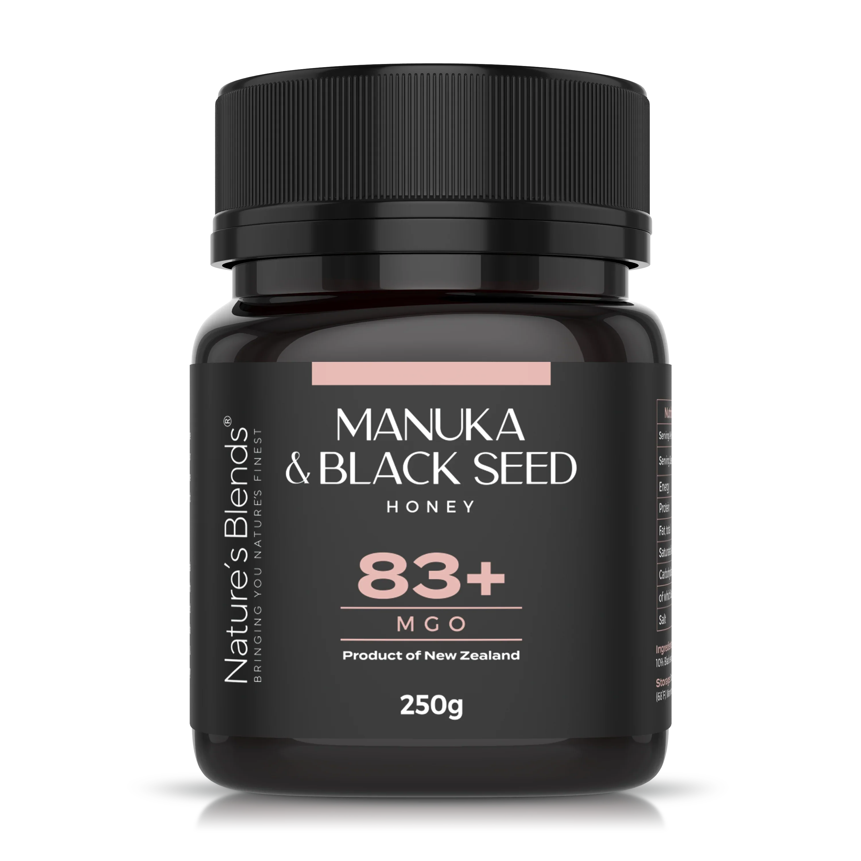 Black Seed & Manuka Honey 83+ MGO (250g)
