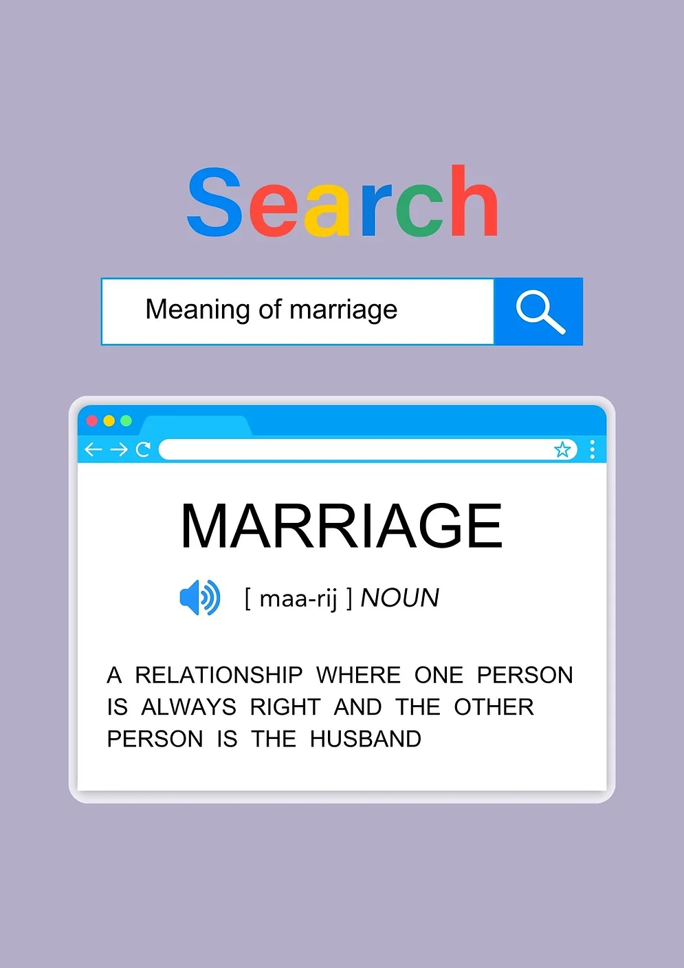 Meaning Of Marriage Card
