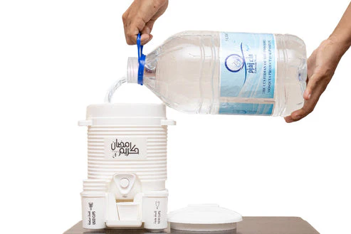 Mini Zamzam Dispenser | 2L | Grey | Haramain Inspired by miniZAMZAM - Image 3