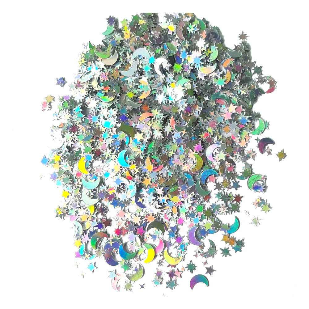 Moon & Star Confetti - Multicolour