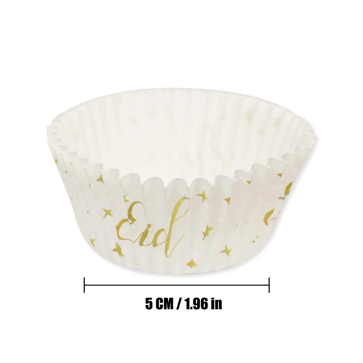 Mosque and Star Foil Eid Cupcake Case - Image 3