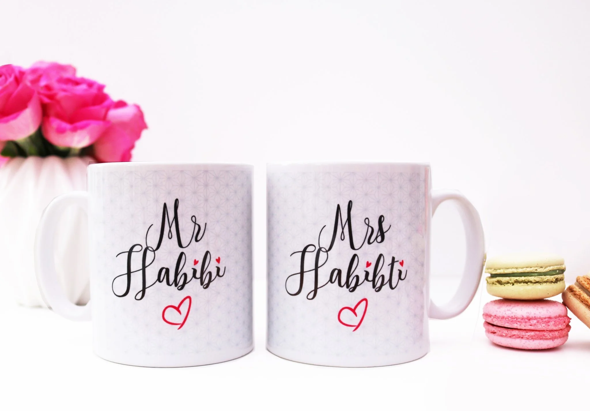 Mr Habibi and Mrs Habibti Mug Set