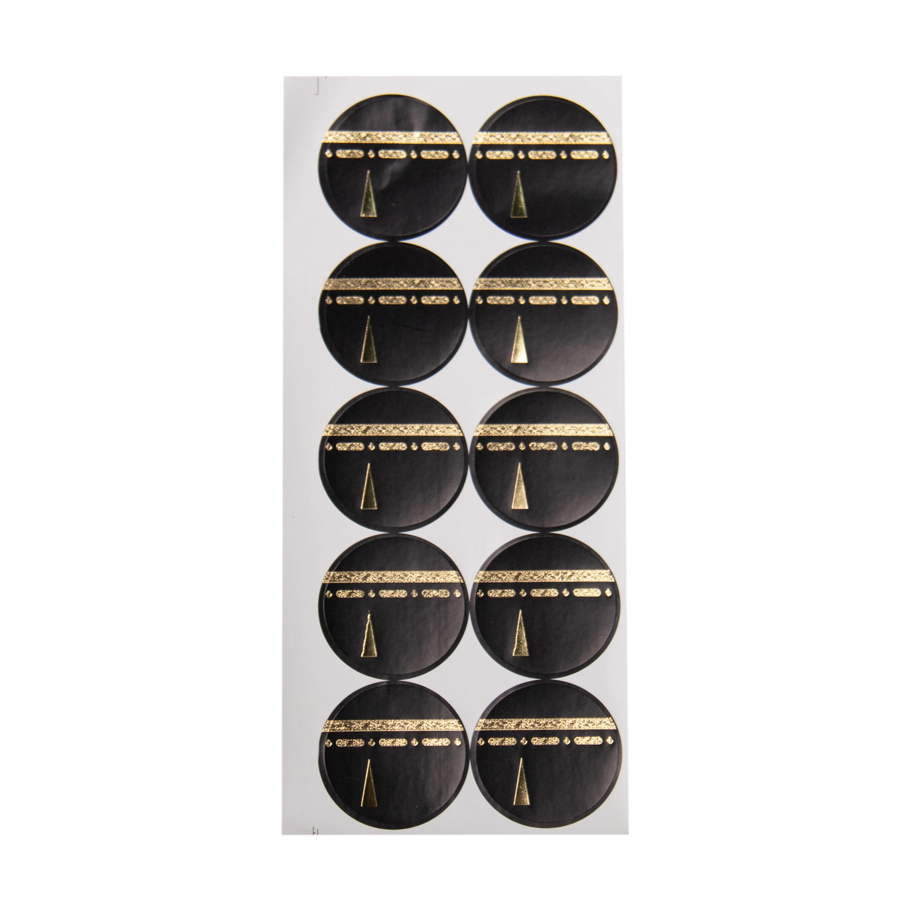 Mubarak Foil Stickers - Black & Gold - Image 3