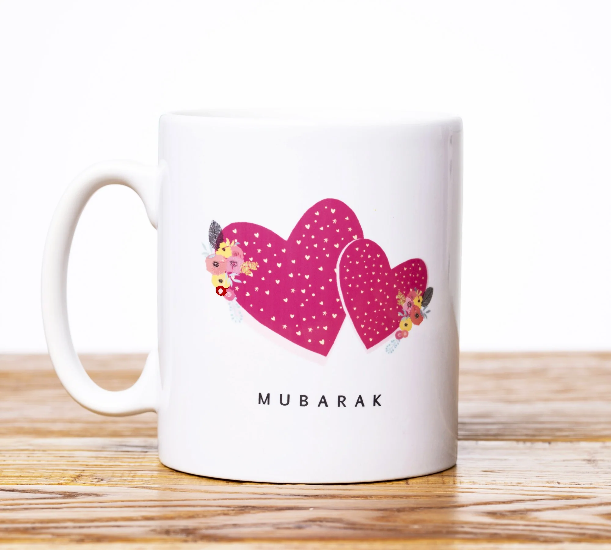 Mubarak Hearts - Mug - Image 2