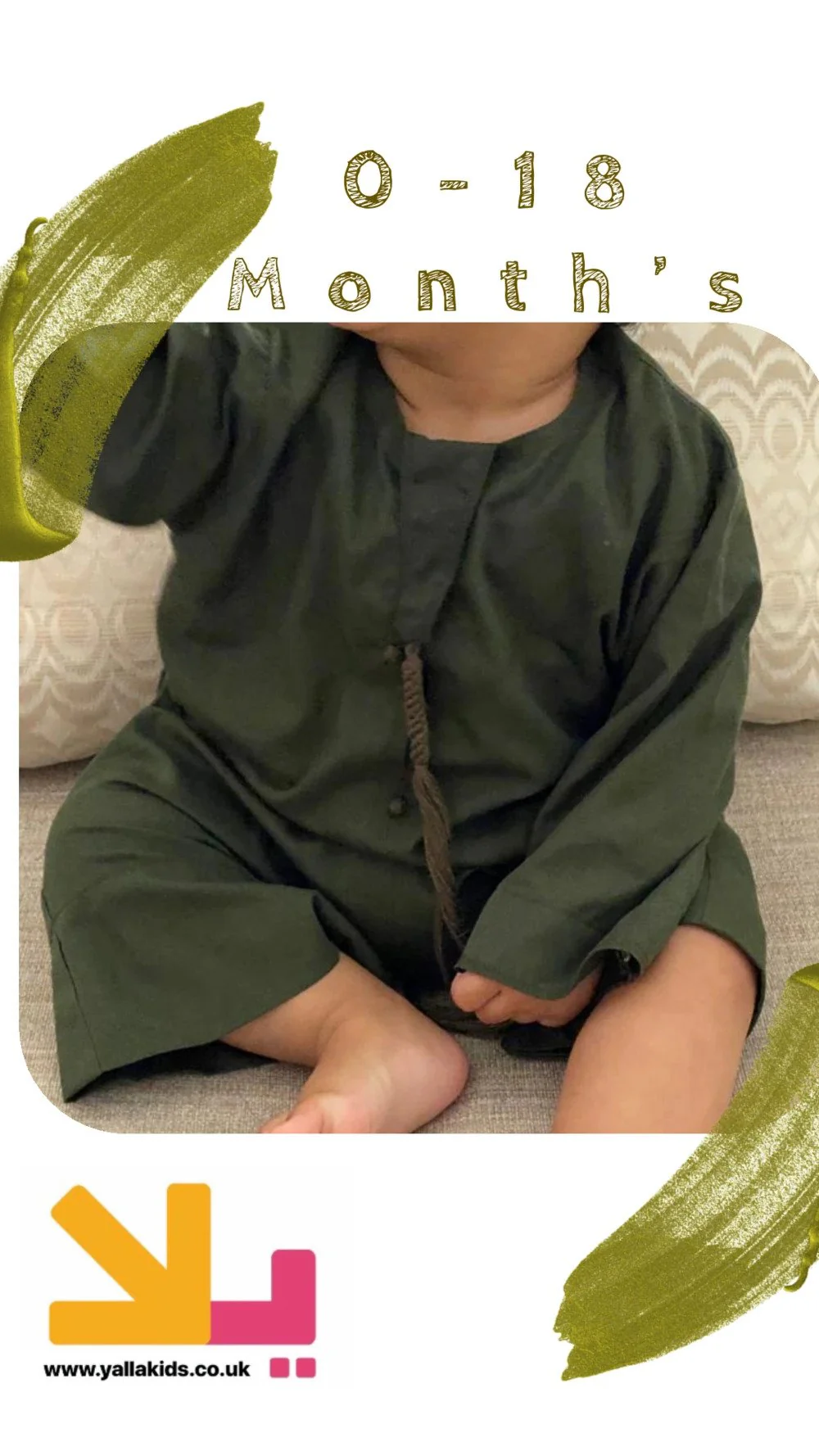My First Kandoura - Childrens Thobe - Image 15