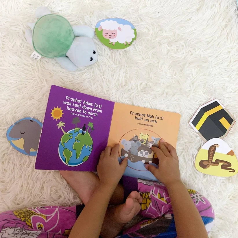 My First Prophet Stories - Board Book with Puzzle - Image 6