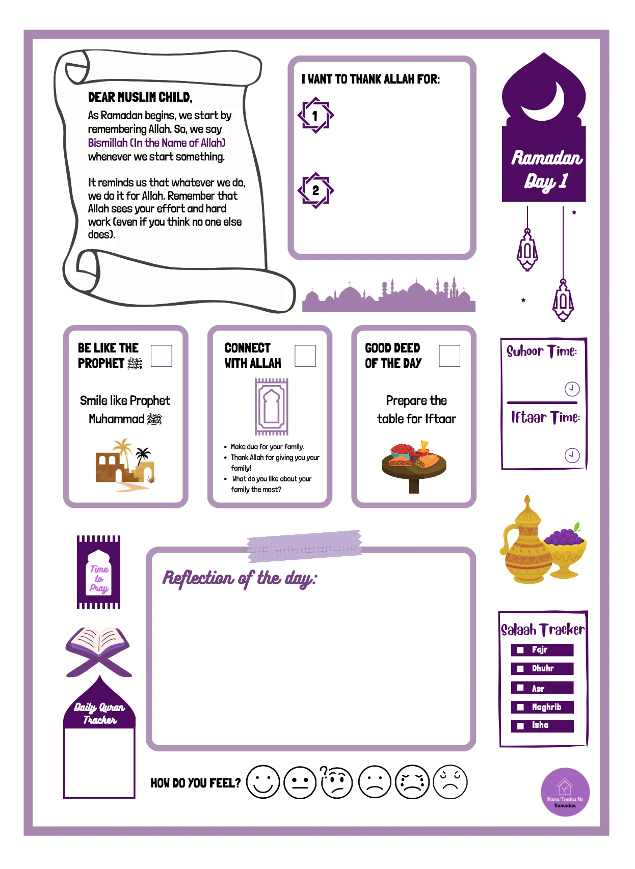 My First Ramadan Journal by Mama Teaches Me - Image 2