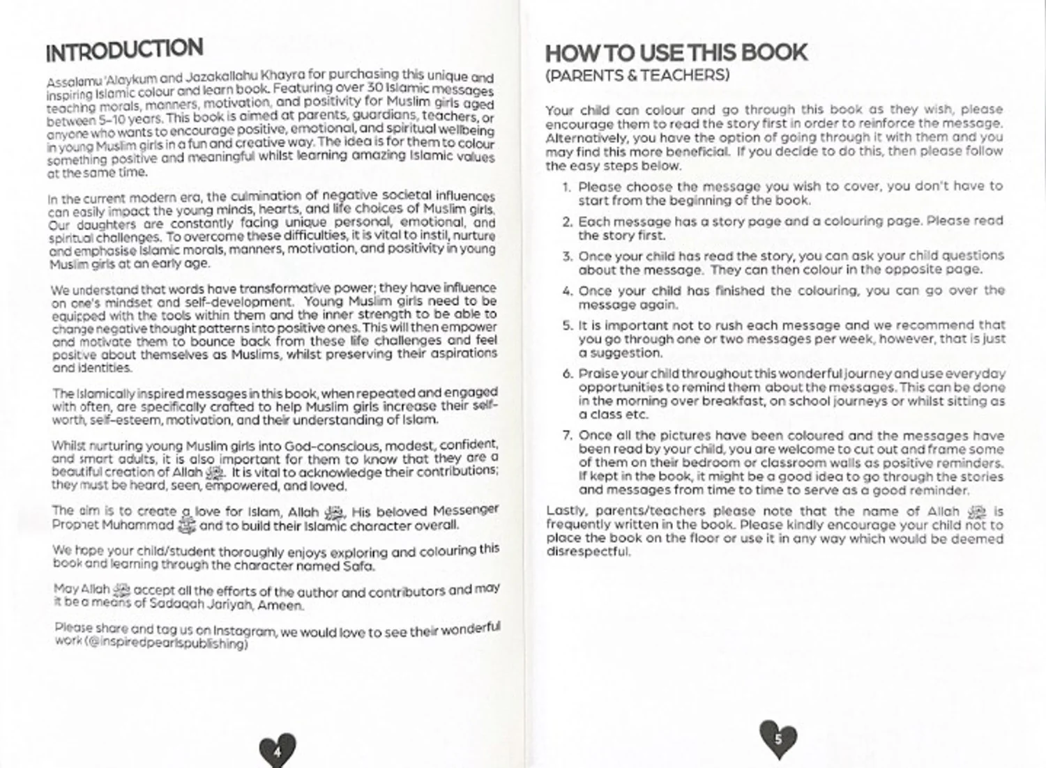 My Inspired Pearls (An Islamic Colour and Learn Book for Muslim Girls) - Image 3