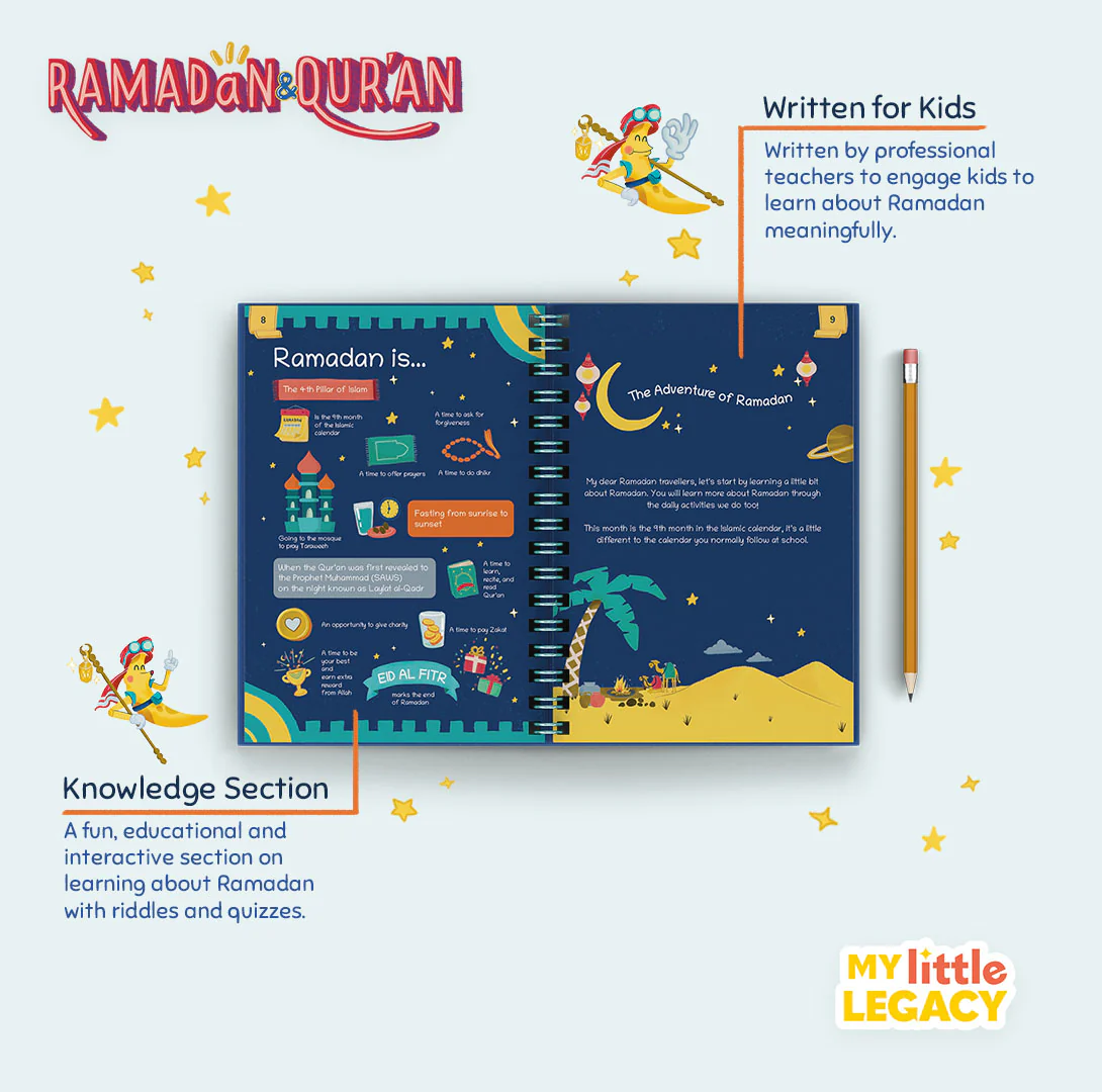 My Little Legacy: Ramadan & Quran Kids Journal & Activity Book (by Towards Faith) - Image 7