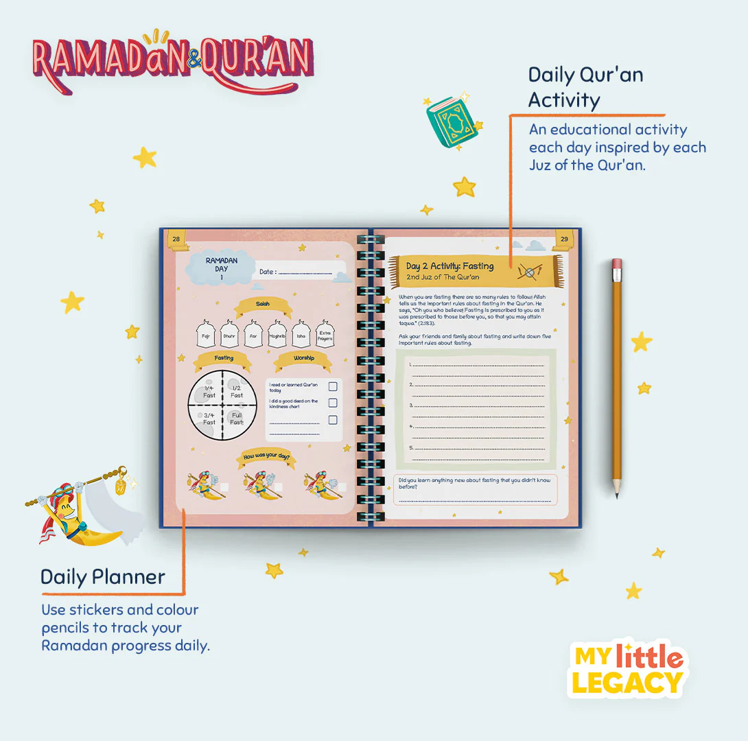My Little Legacy: Ramadan & Quran Kids Journal & Activity Book (by Towards Faith) - Image 8