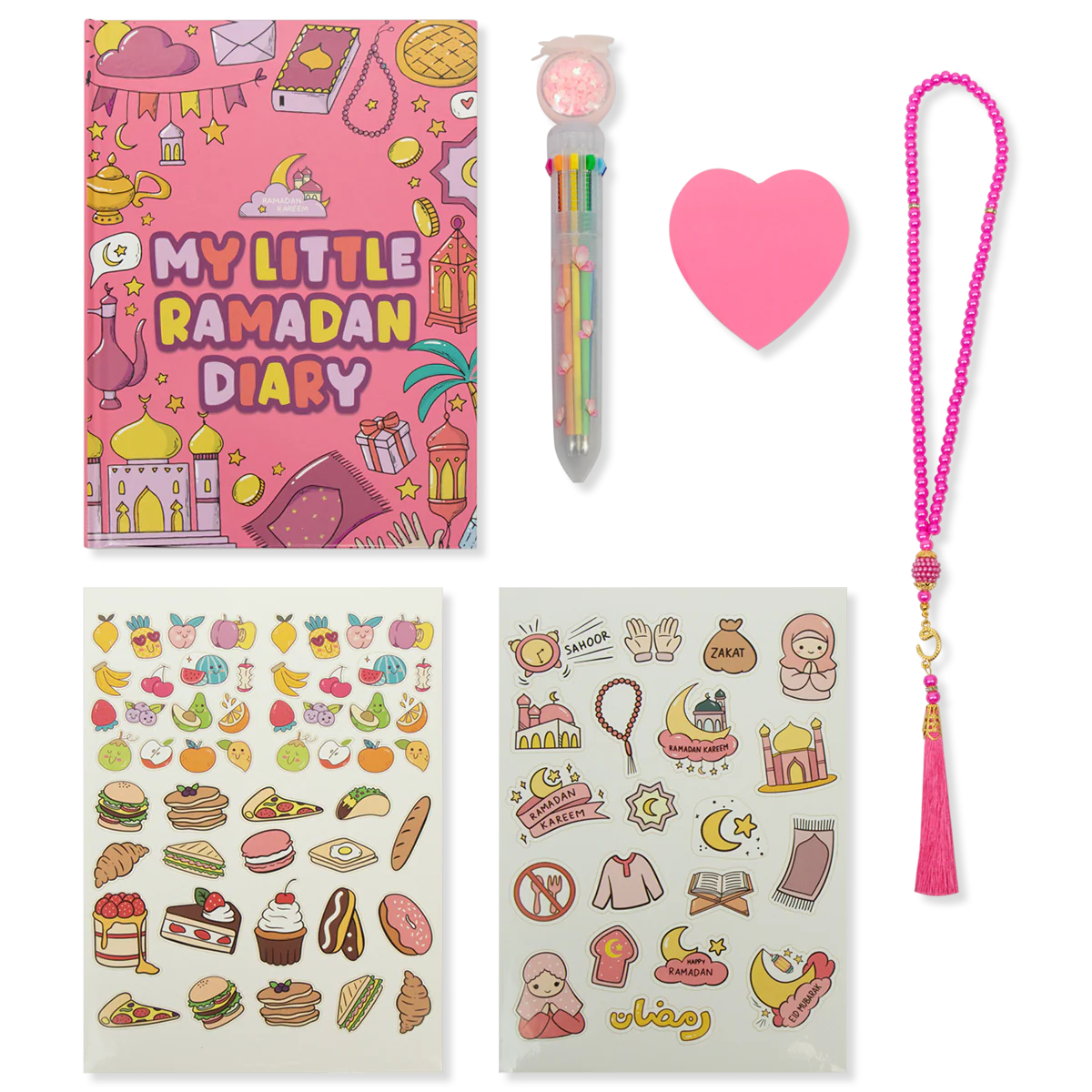 My Little Ramadan Diary Gift Pack - Pink - Image 7