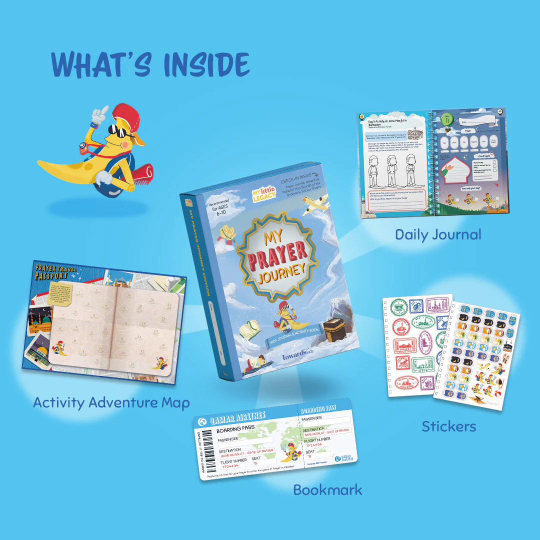 My Prayer Journey: Kids Salah Journal & Activity Book - Image 6