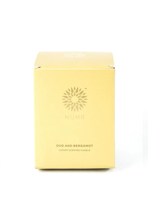 Nuhr Home - Classic Candle Range - Oud and Bergamot - Image 4