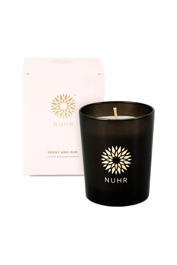 Nuhr Home - Classic Candle Range - Peony and Oud