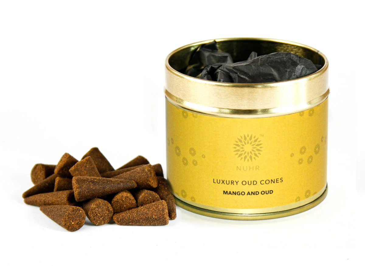 Nuhr Home - Incense Cones - Mango and Oud - Image 2