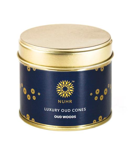 Nuhr Home - Incense Cones - Oud Woods