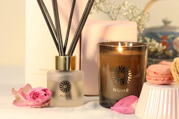Nuhr Home - Reed Diffuser - Peony and Oud - Image 3