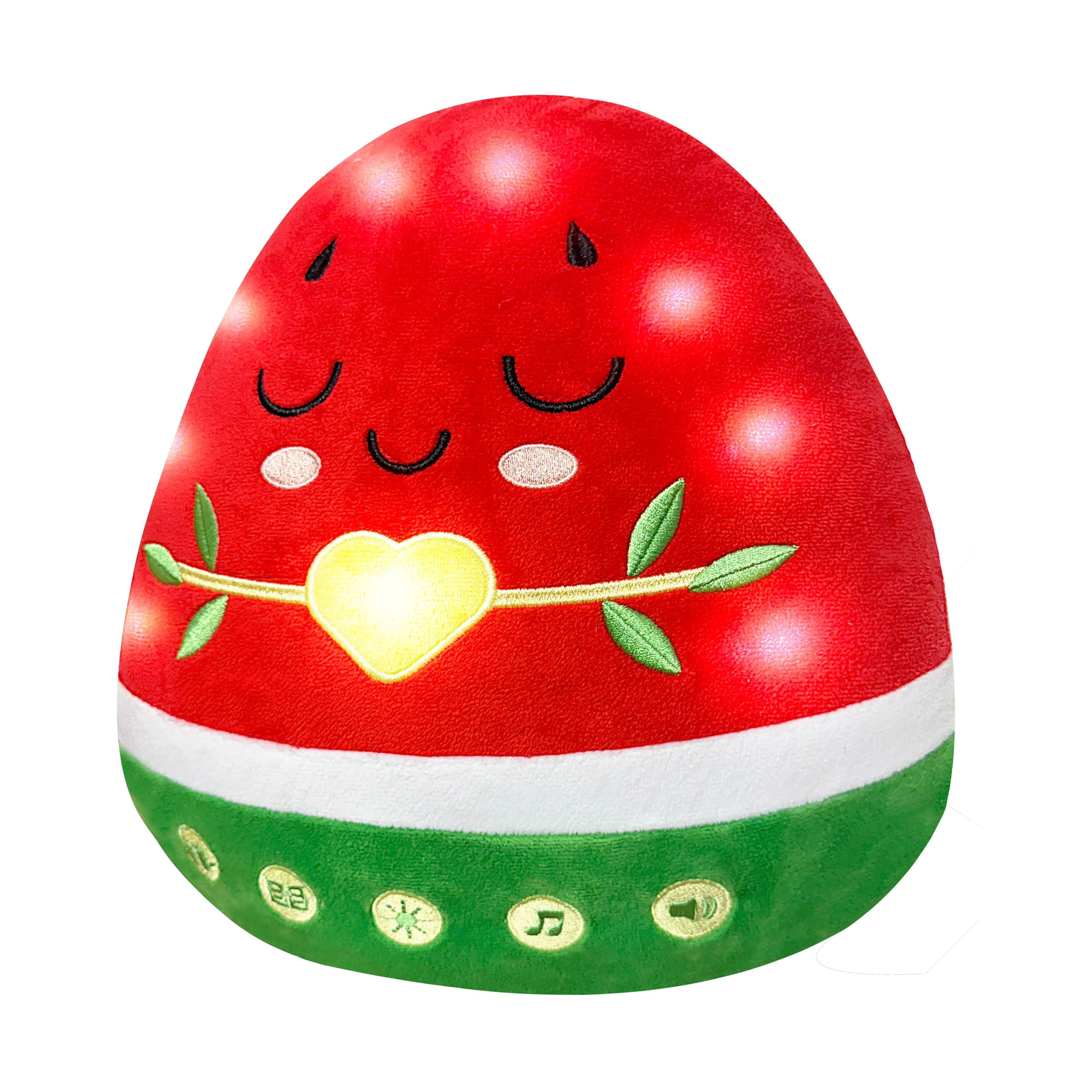 Nūr the Watermelon - Light-Up Islamic Interactive Islamic Plushie Toy with Surahs, Duas & Nasheeds - Image 9