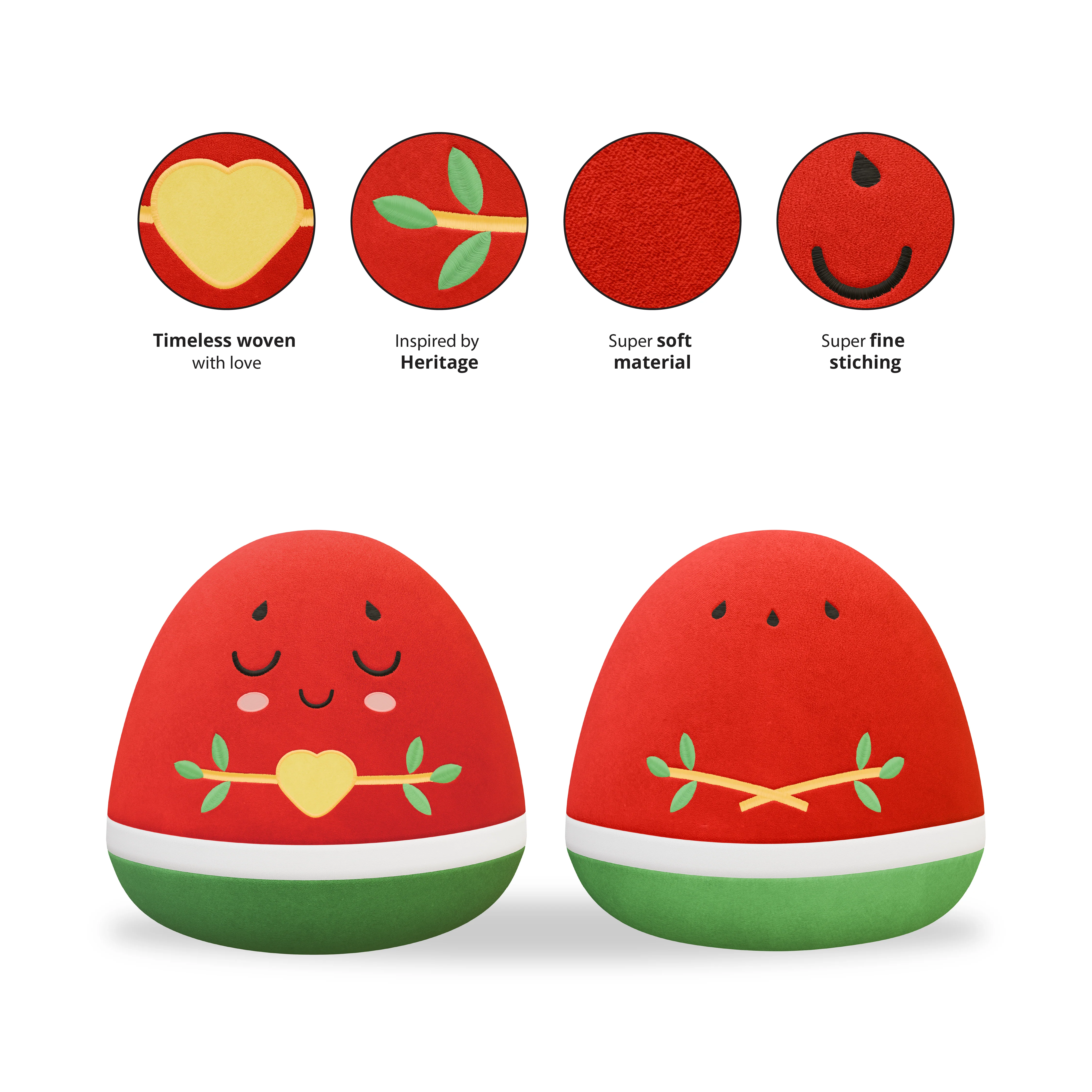 Nur the Watermelon Plushie - Large - 40cm - Image 7