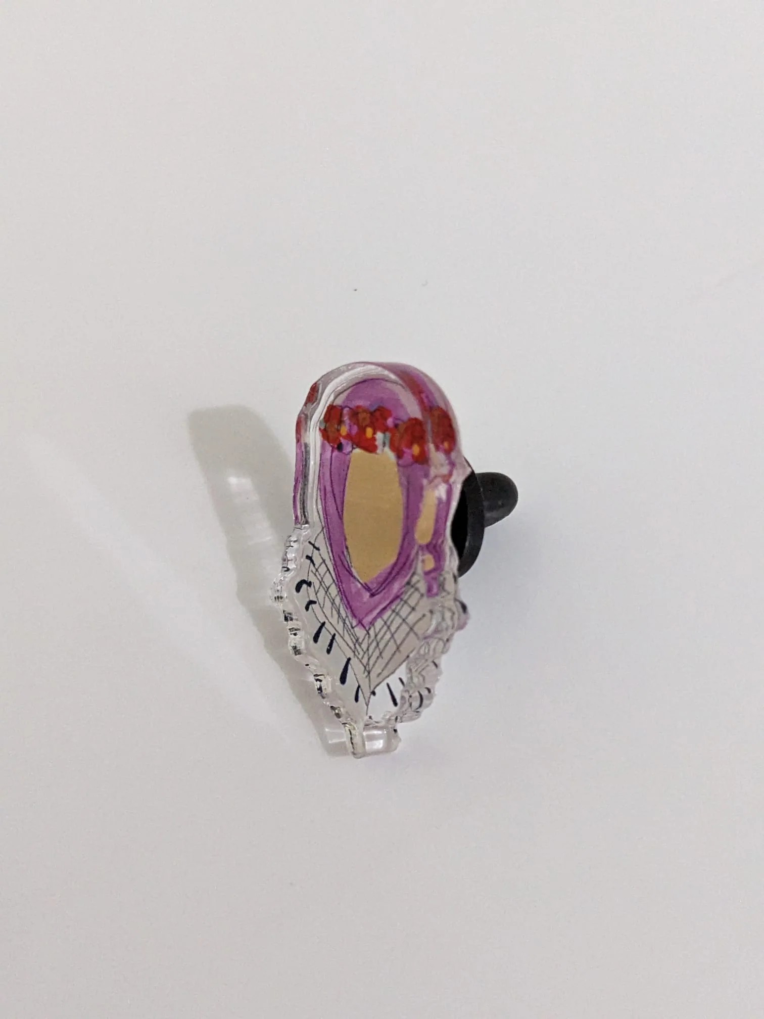 Palestine Hijab Girl Badge - Image 2