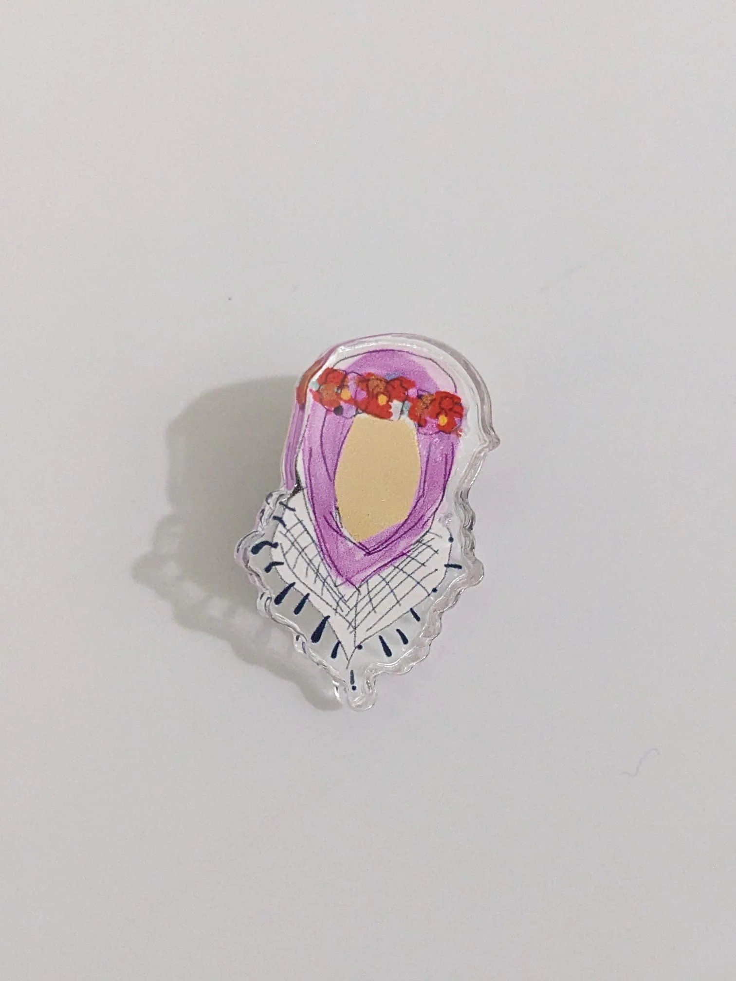 Palestine Hijab Girl Badge - Image 4