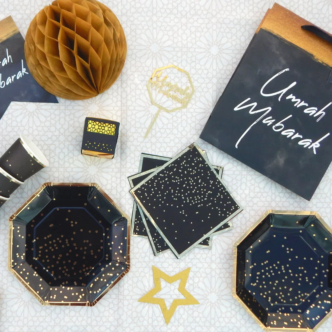 Party In A Box – Umrah – Black & Gold - Image 2