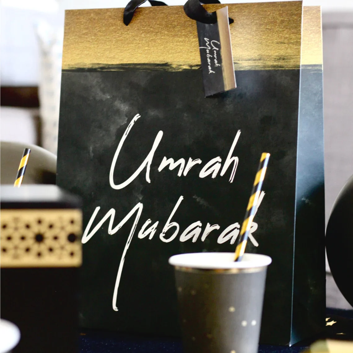 Party In A Box – Umrah – Black & Gold - Image 4