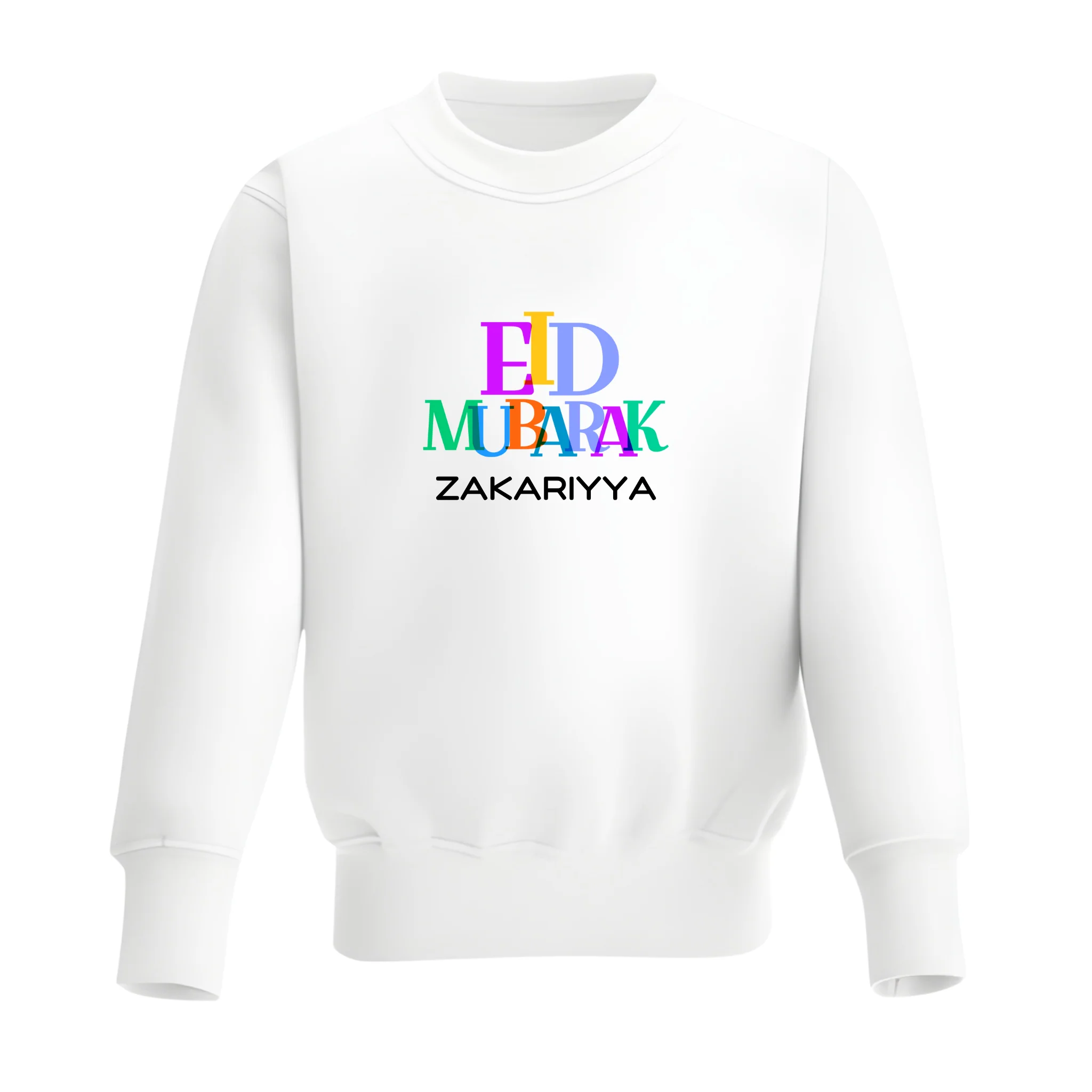 Personalised Eid Baby & Kids Sweatshirt – Eid Radiance