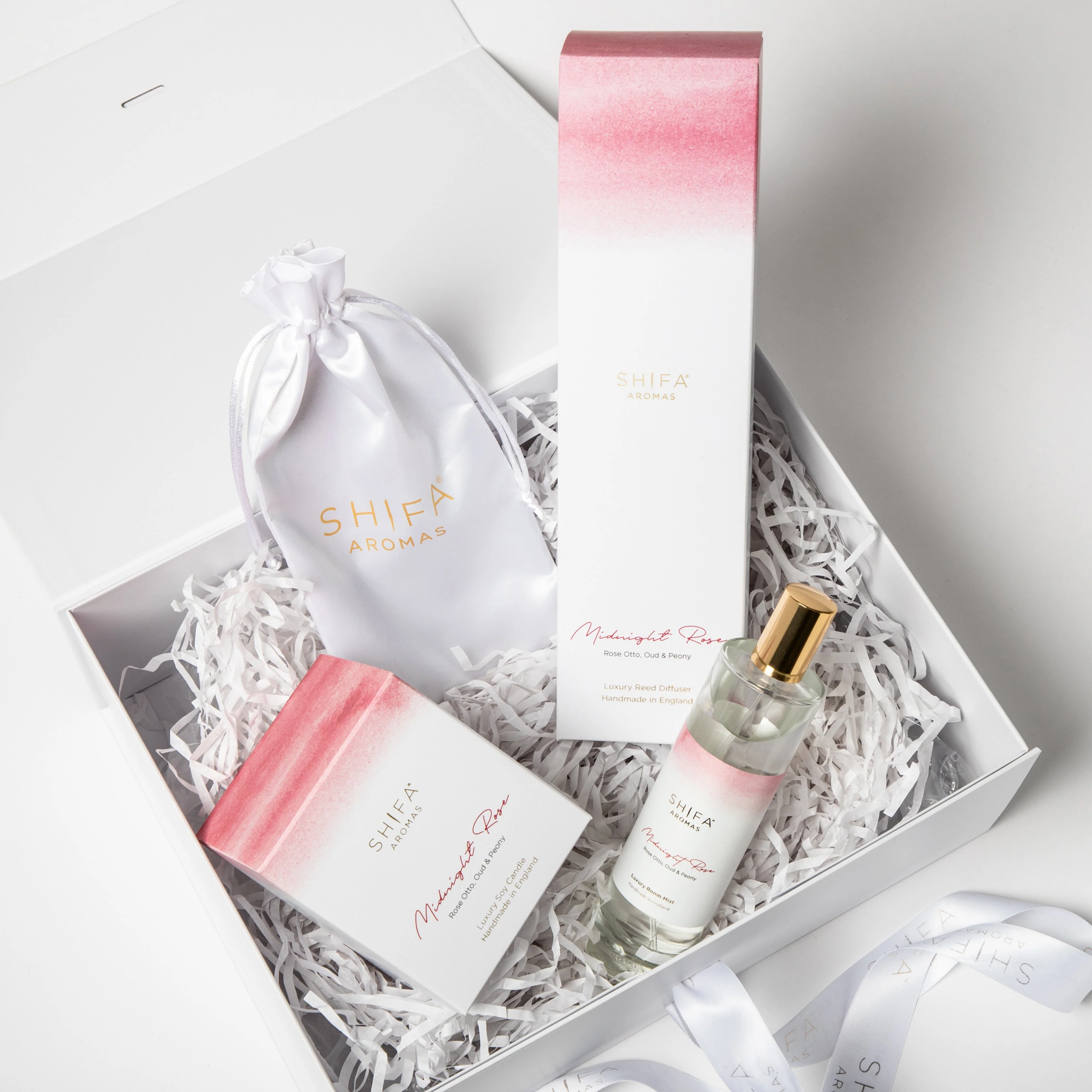 Personalised Luxury Hamper | Midnight Rose Fragrance | Shifa Aromas - Image 7