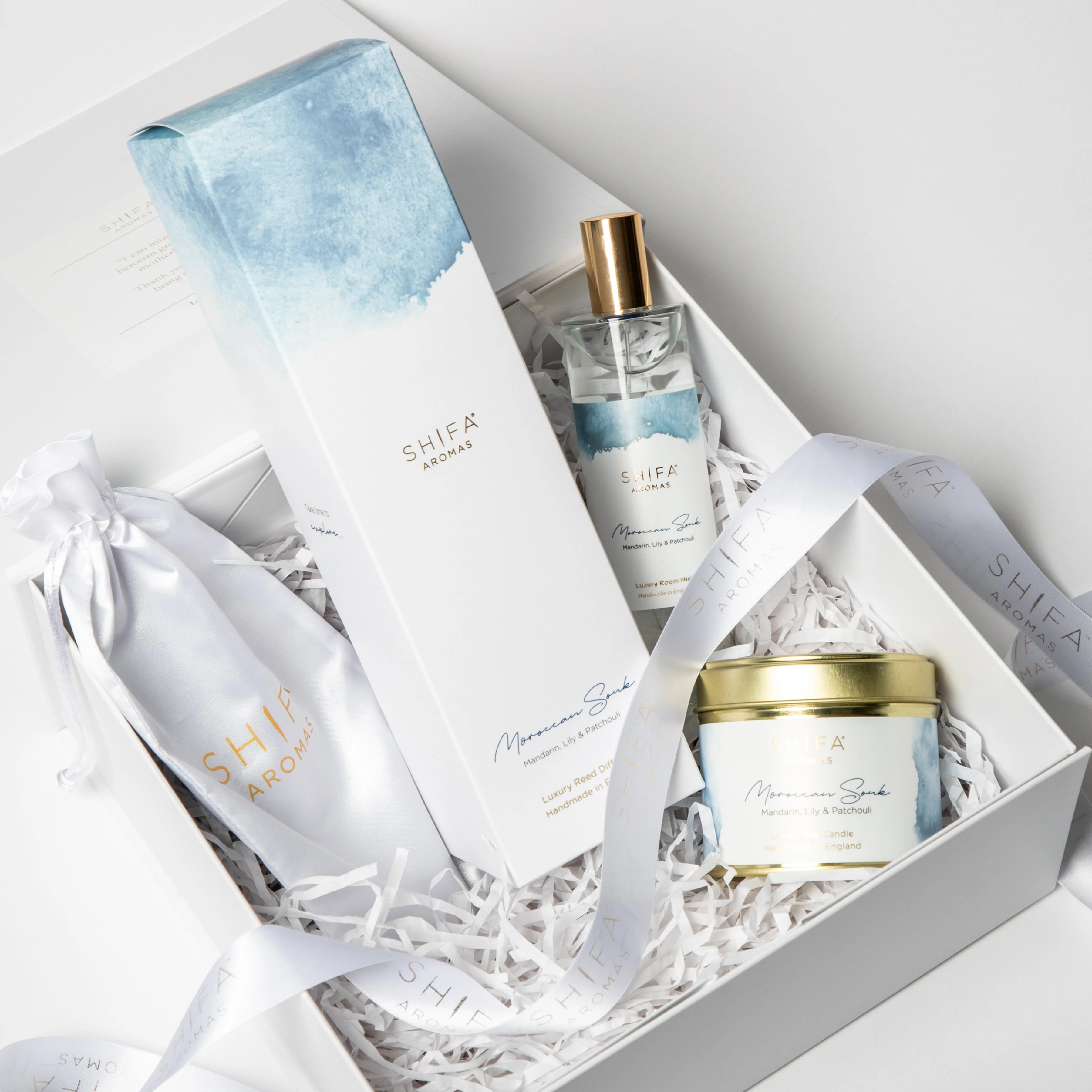 Personalised Luxury Hamper | Moroccan Souk Fragrance | Shifa Aromas