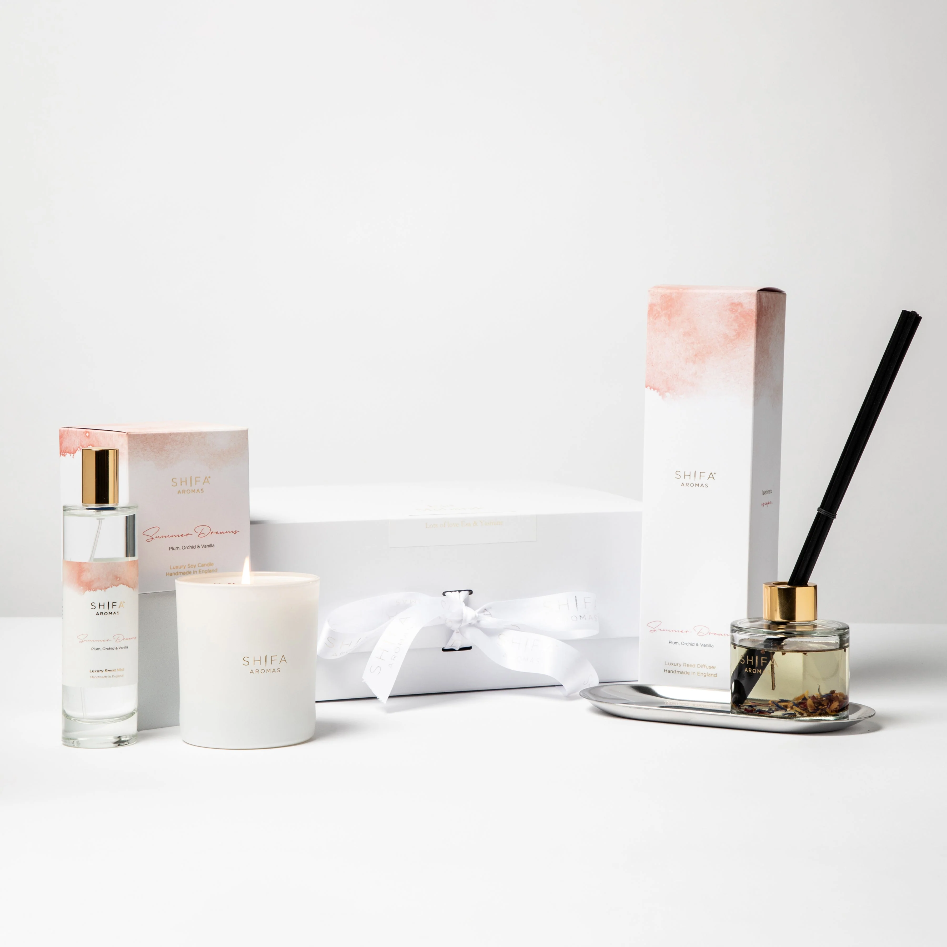 Personalised Luxury Hamper | Summer Dreams Fragrance | Shifa Aromas - Image 4