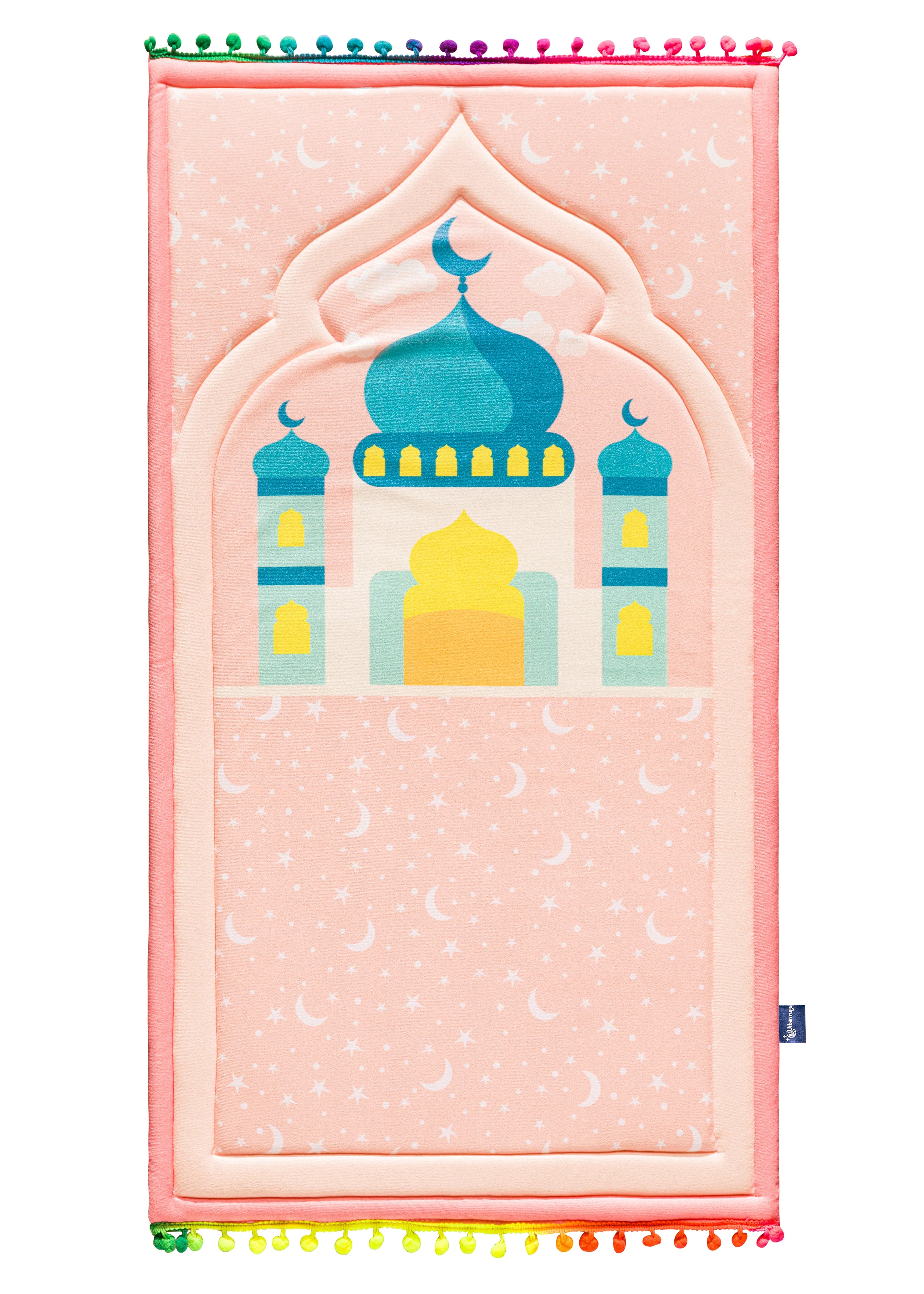 Pink-Ish Kids Prayer Mat - Urban Rugs®