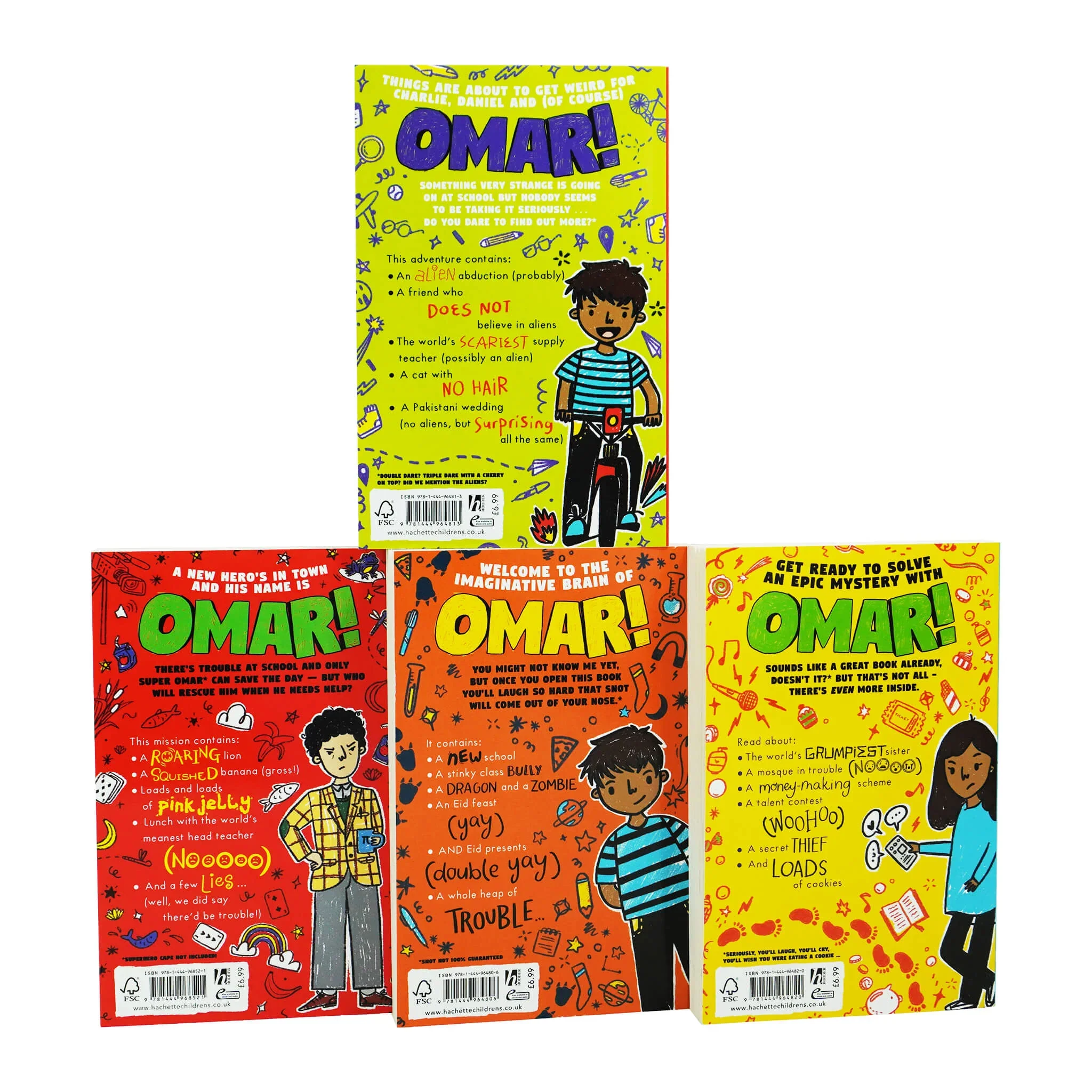 Planet Omar 4 Books Collection Set By Zanib Mian - Ages 7-11 - Paperback - Image 2