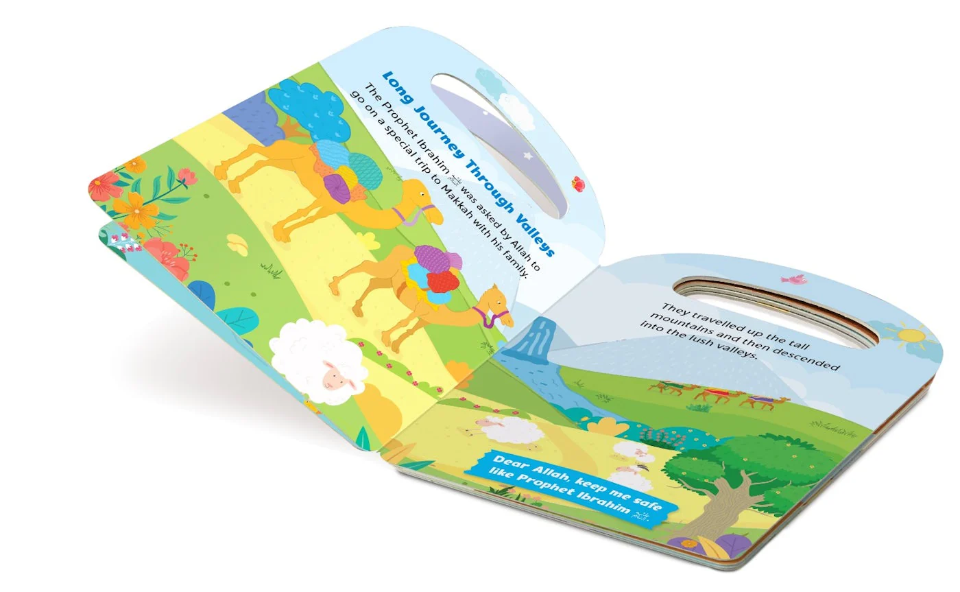 Prophet Ibrahim - My Handy Board Book (My First Quran Stories Collection) - Image 3