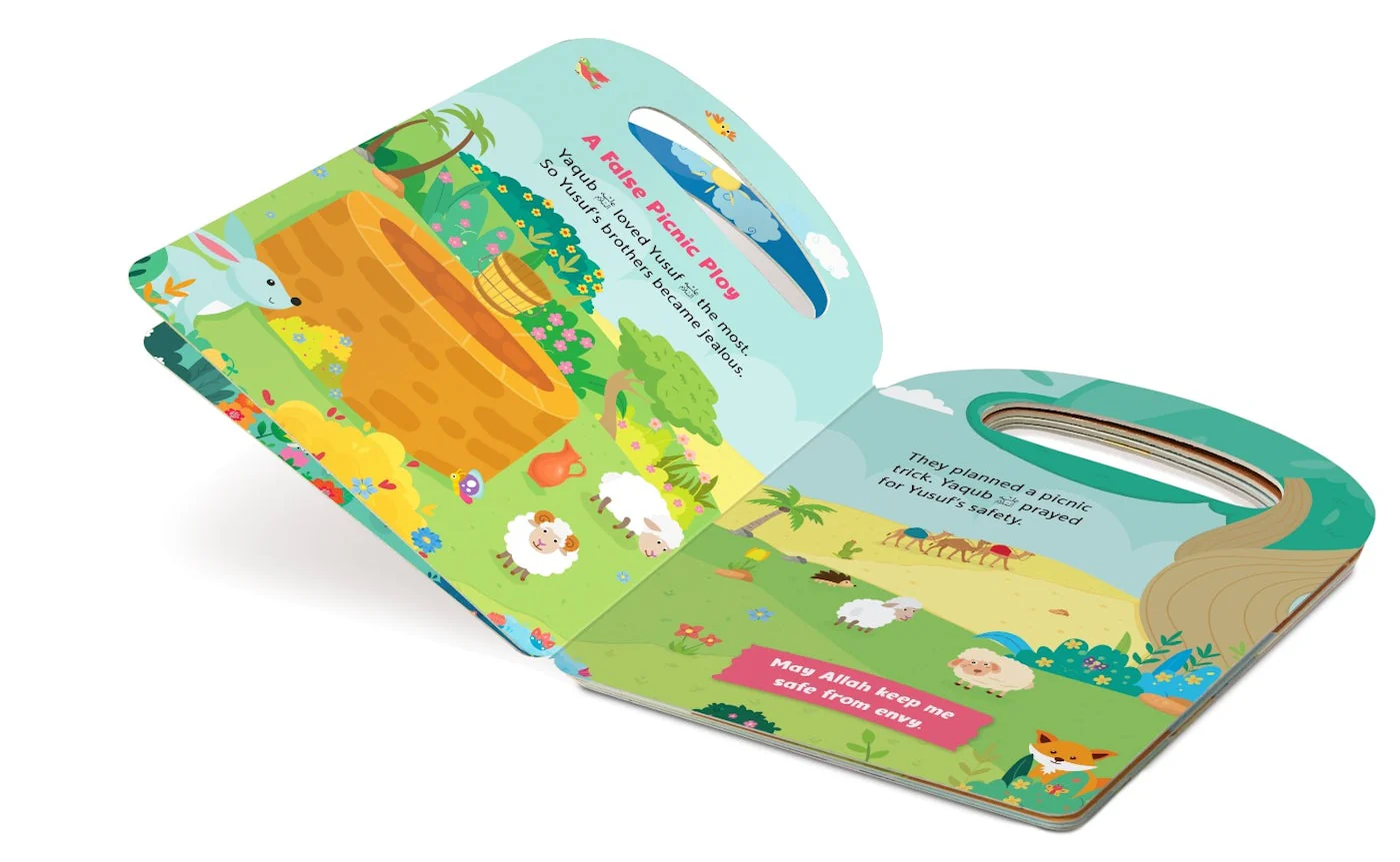 Prophet Yunus - My Handy Board Book (My First Quran Stories Collection) - Image 2