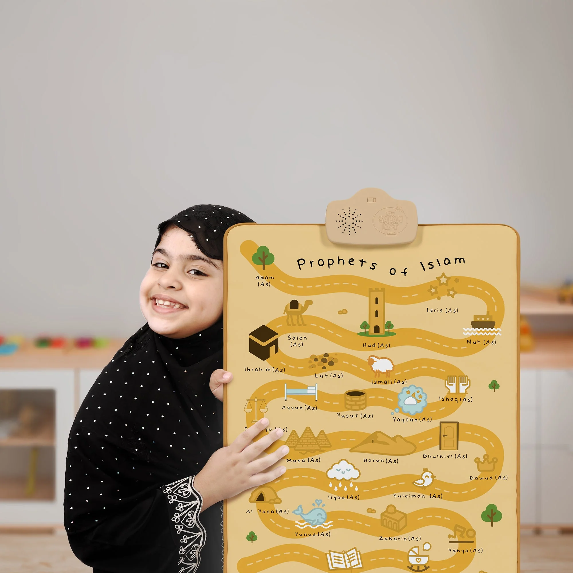 Prophets of Islam Interactive Islamic Wall Art - Talking Sound Poster by My Salah Mat - Image 6