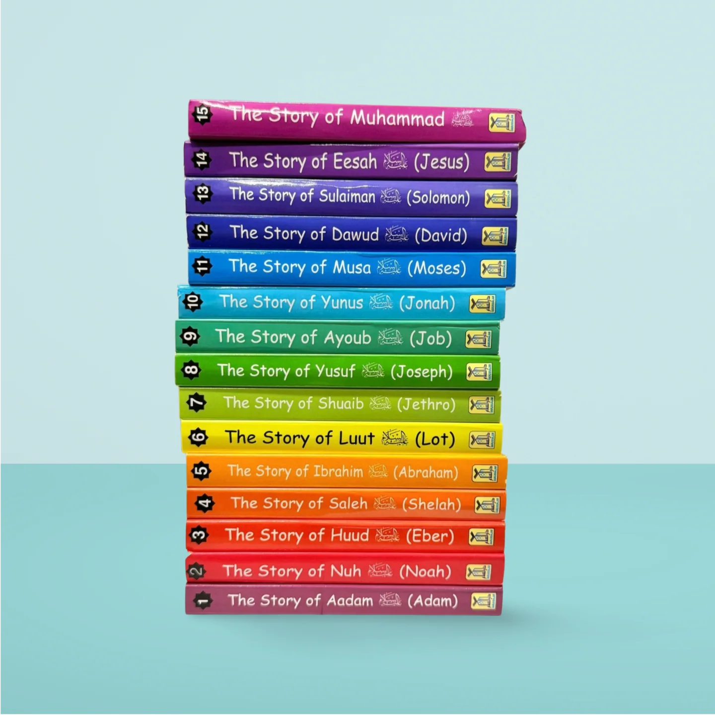 Prophets Sent By Allah Box Set - 15 Stories of Prophets Book Set - Image 2