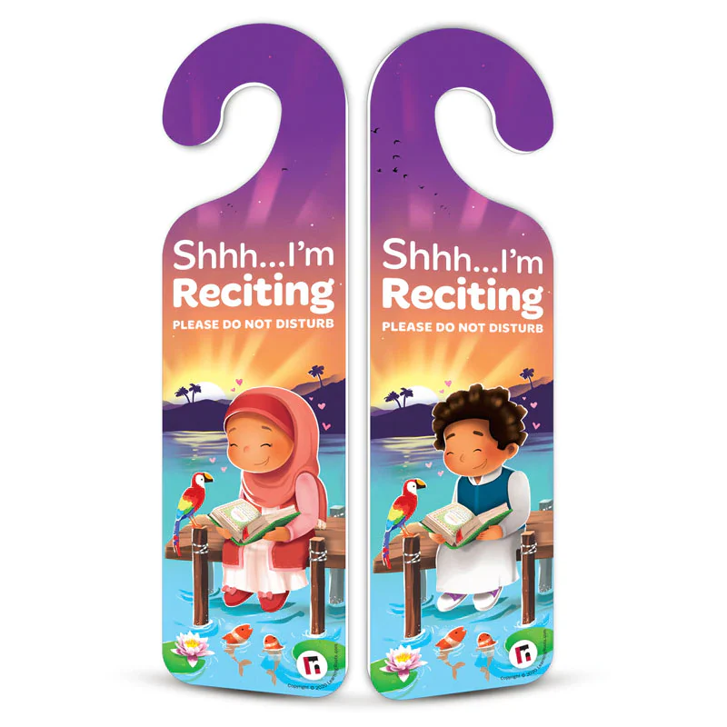 Quiet Please! Pack of 4 Do Not Disturb Signs - Image 3