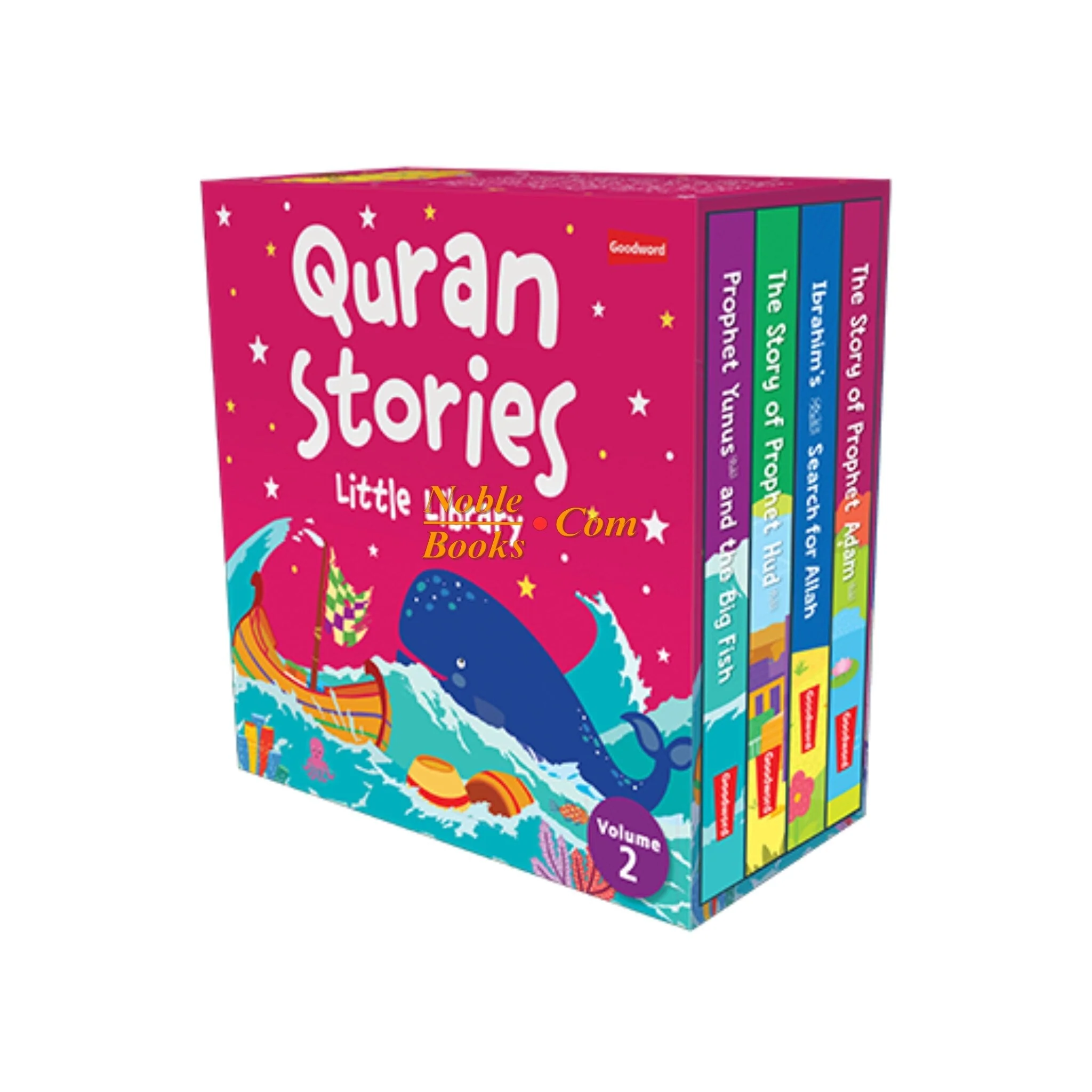 Quran Stories - Little Library - Volume 2 (4 Book Box Set)