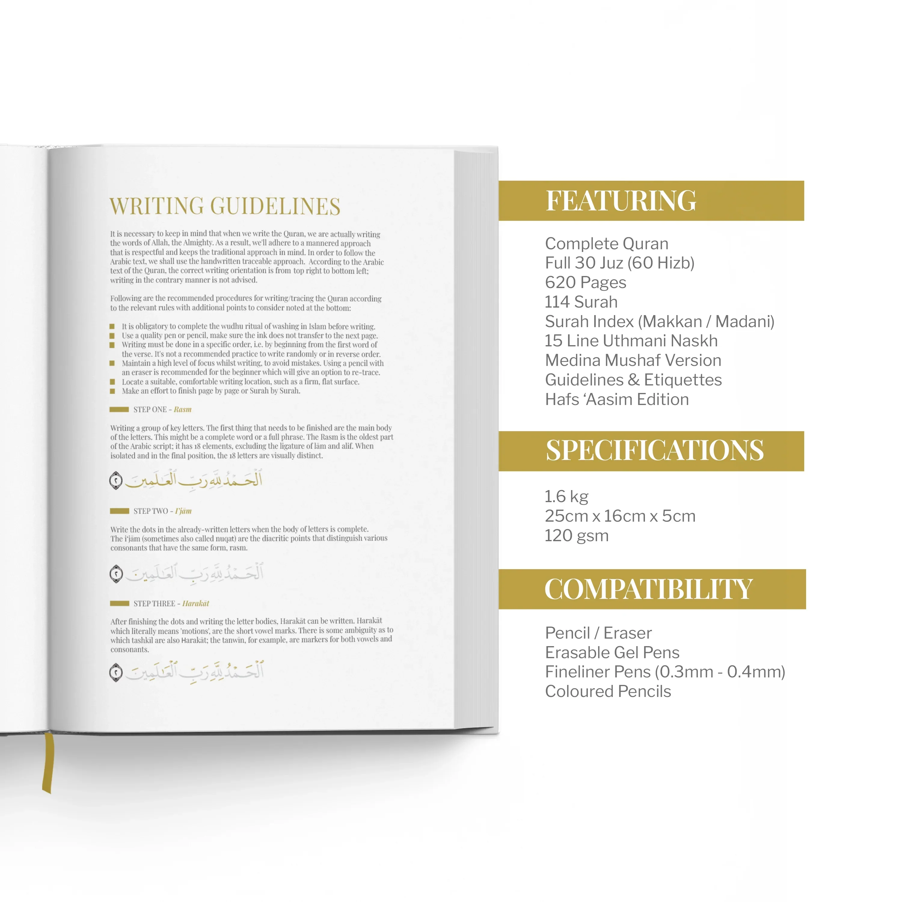 Quran Trace - Green (Rawdah Edition) Medina Uthmani - Image 4