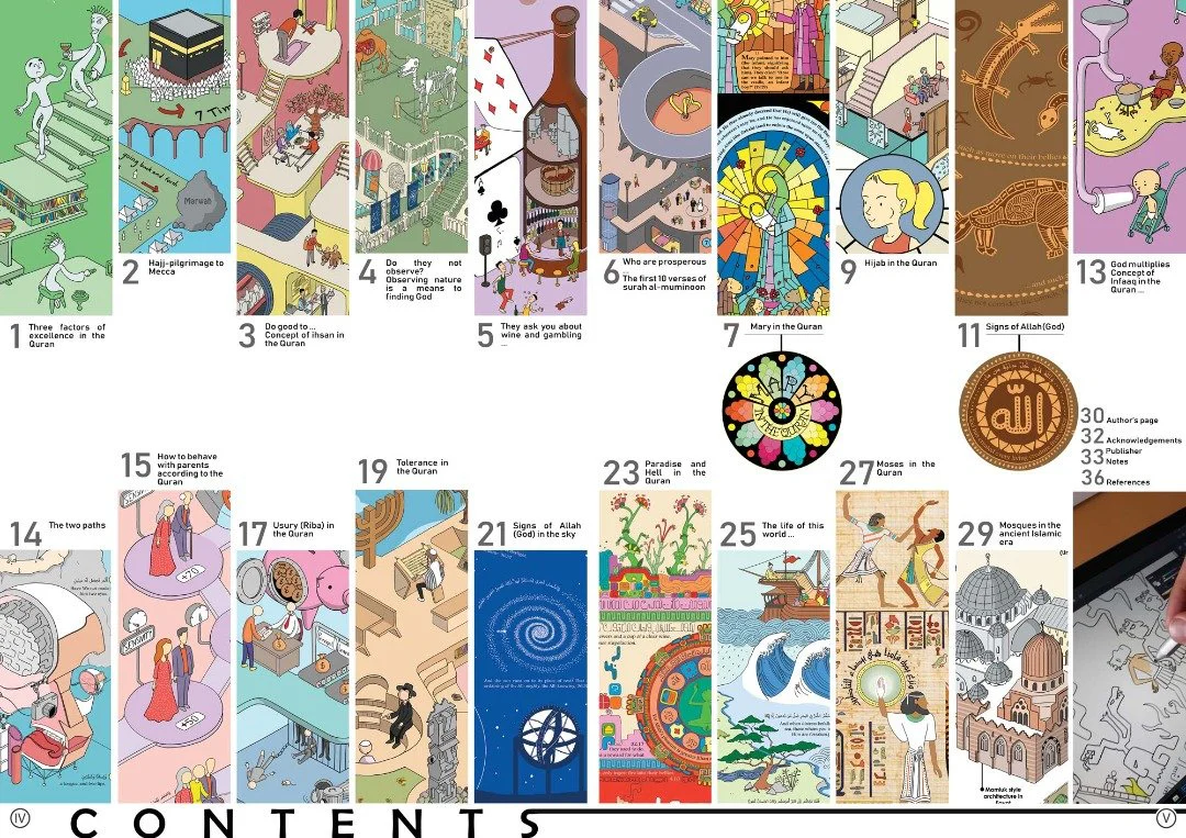 Quranic Infographics - Salam Comics - A Collection of Illustrations Inspired by the Qur'an - Image 2