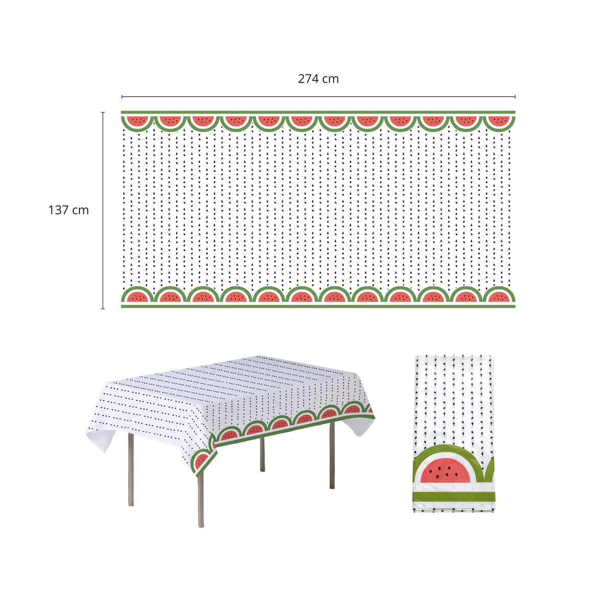 Ramadan & Eid Watermelon Palestine Theme Tablecover