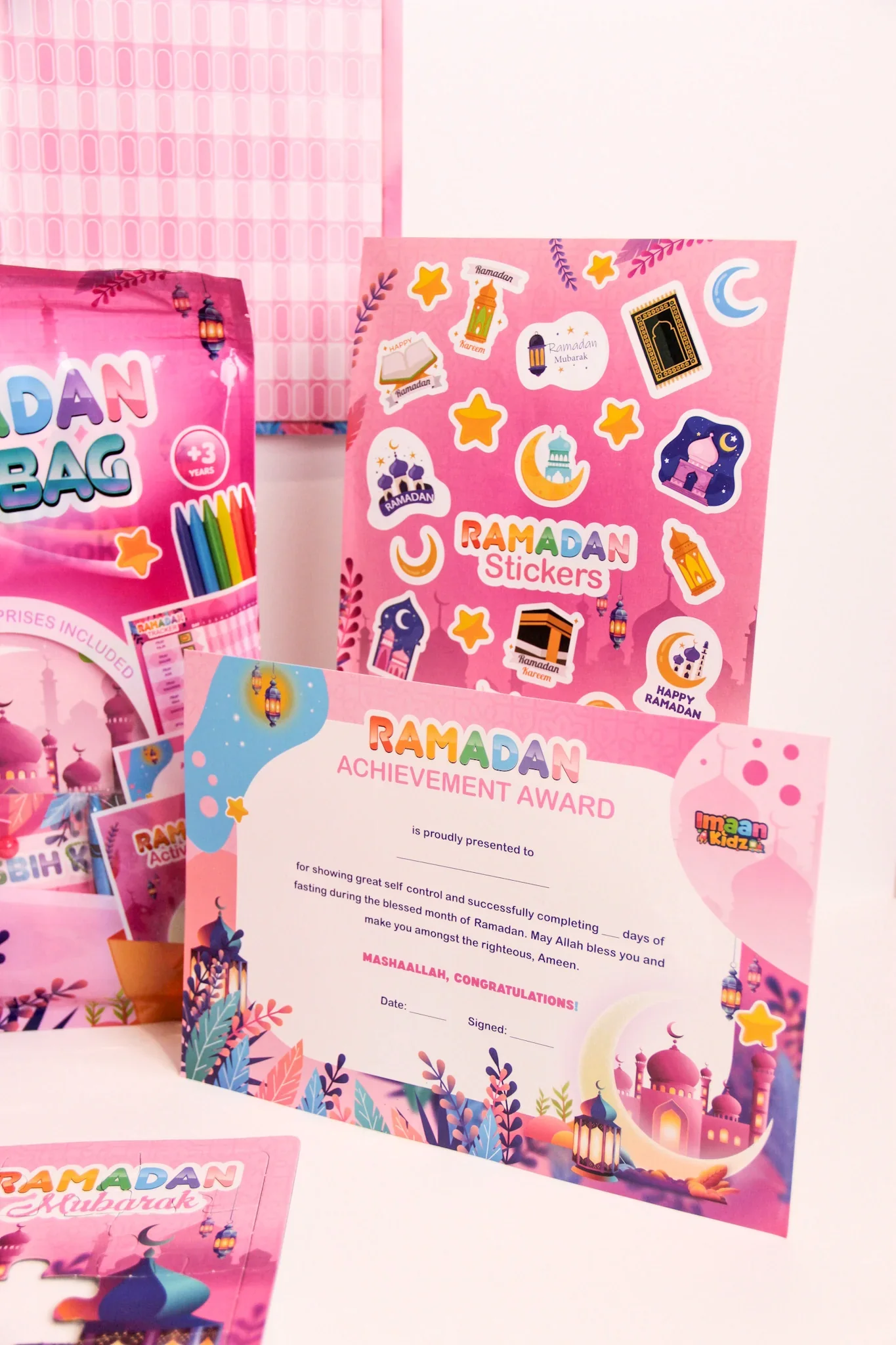 Ramadan Fun Bag - Pink - Image 2