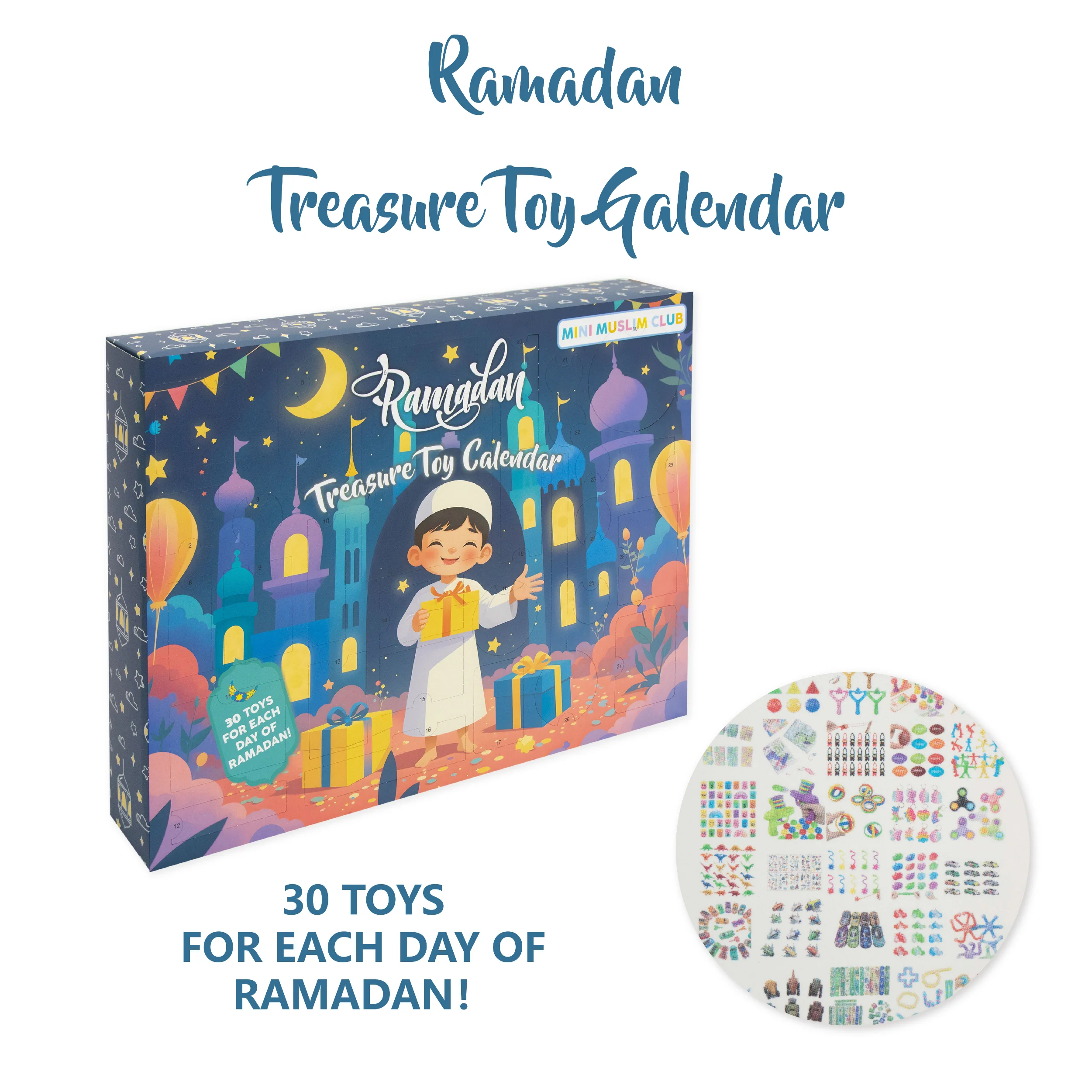 Ramadan Treasure Toy Countdown Calendar - Premium Boys Edition - Image 7