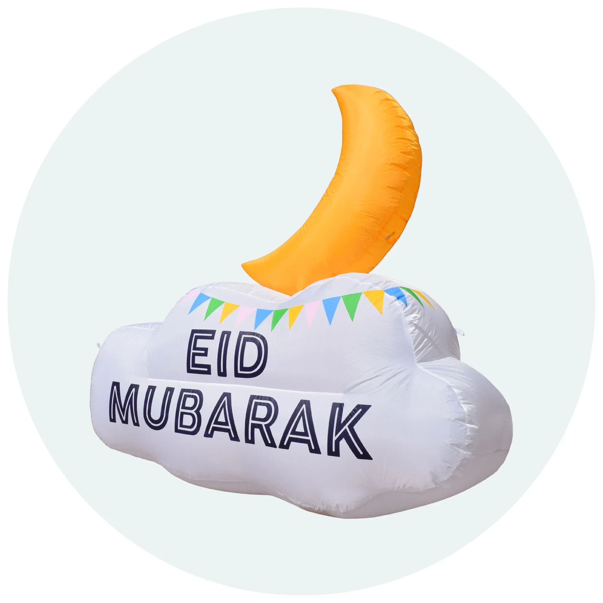 Reversible Ramadan / Eid Inflatable Crescent - Image 2