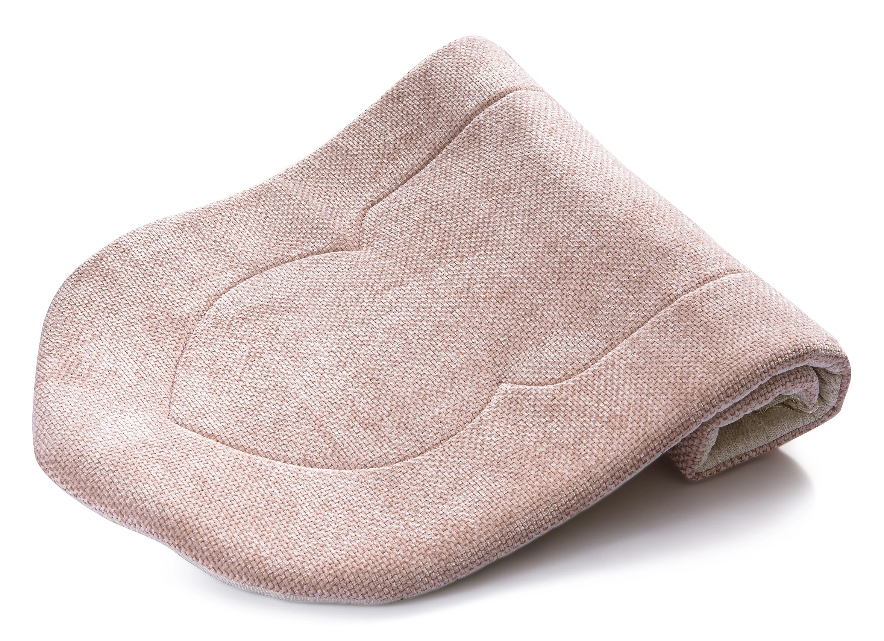 Rosy Arched Plain Premium Padded Prayer Mat - Urban Rugs® - Image 2