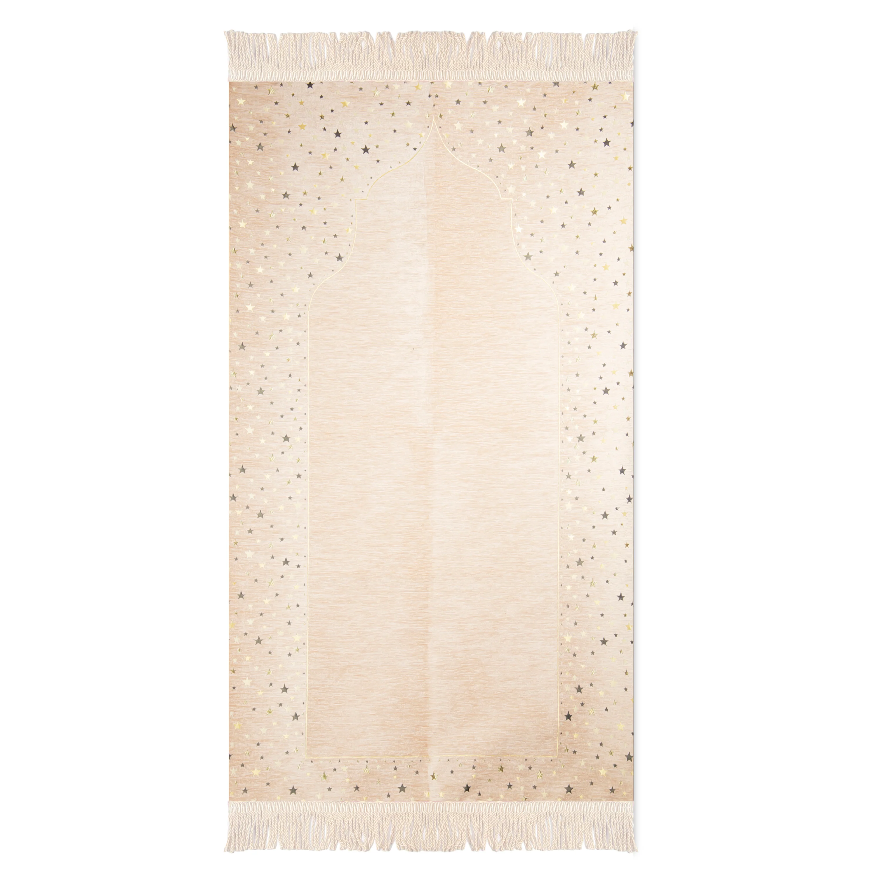 Salah Prayer Mat - Stars - Beige